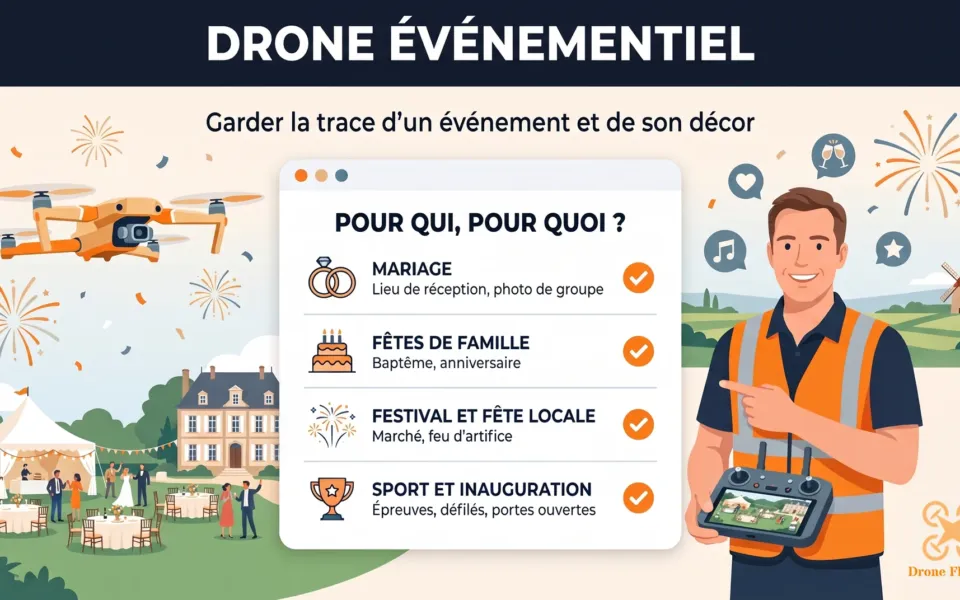 Drone événementiel