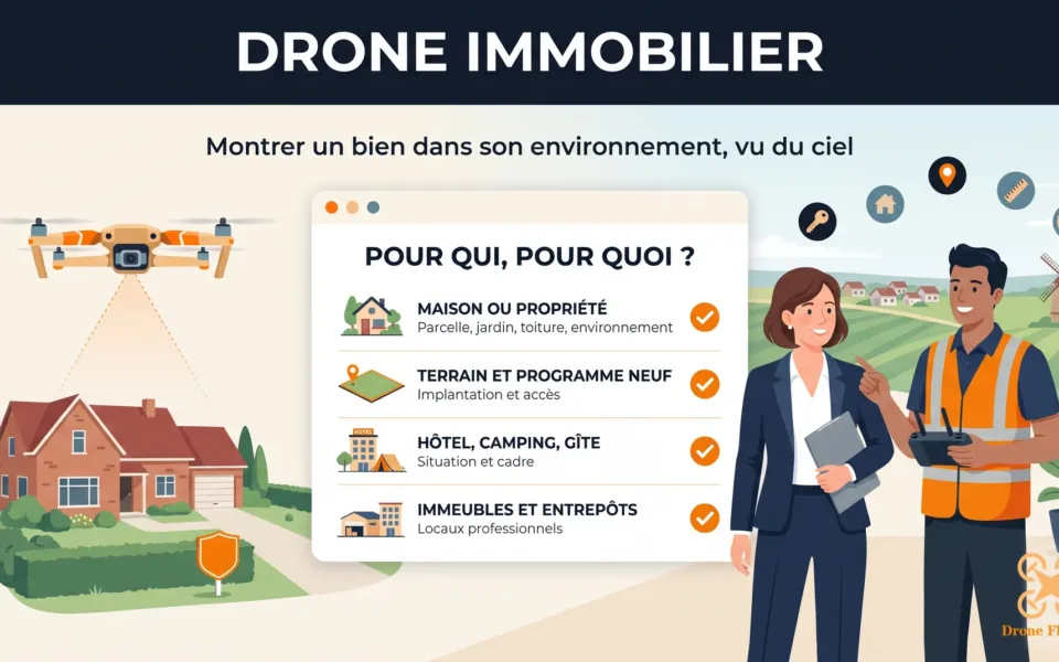 Drone immobilier